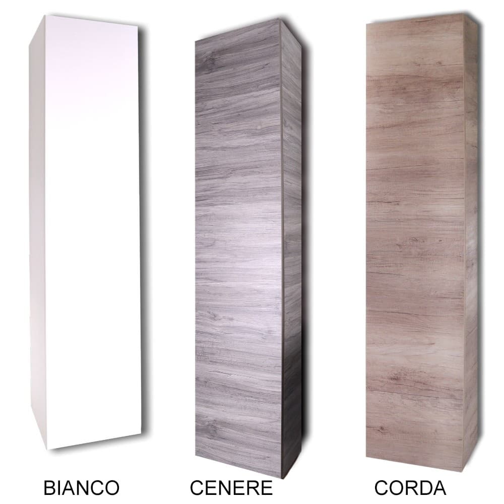 Colonna sospesa Spring pensile da bagno con Anta MADE IN ITALY - 11