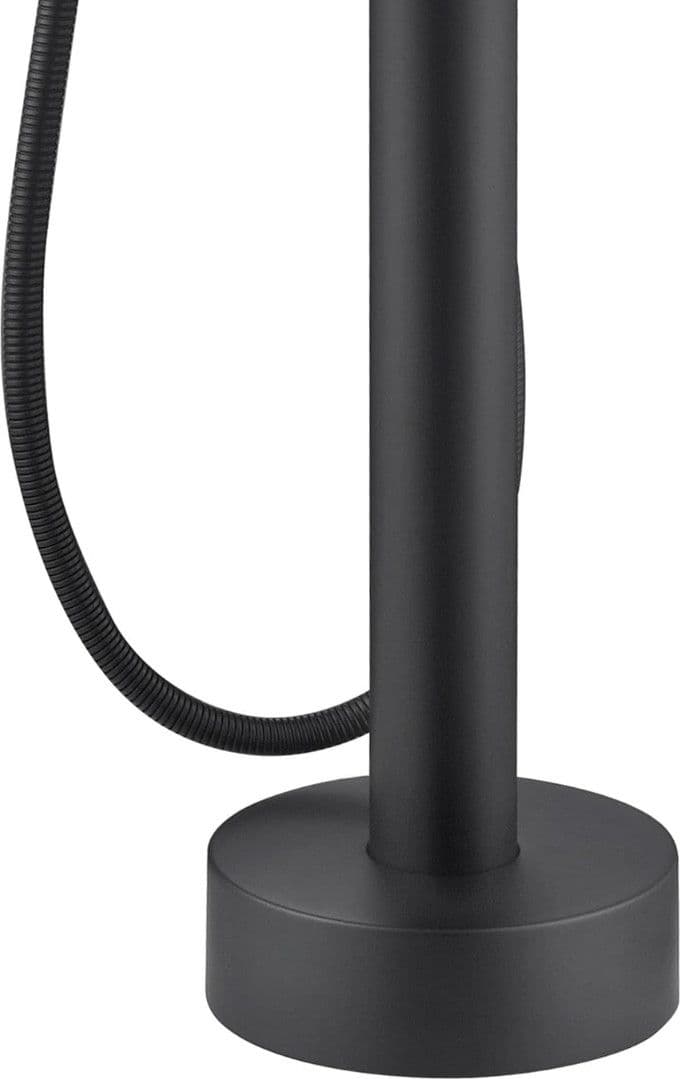 Ogomondo Miscelatore a Pavimento Per Vasca Freestanding Black Mumbai in Ottone - 3