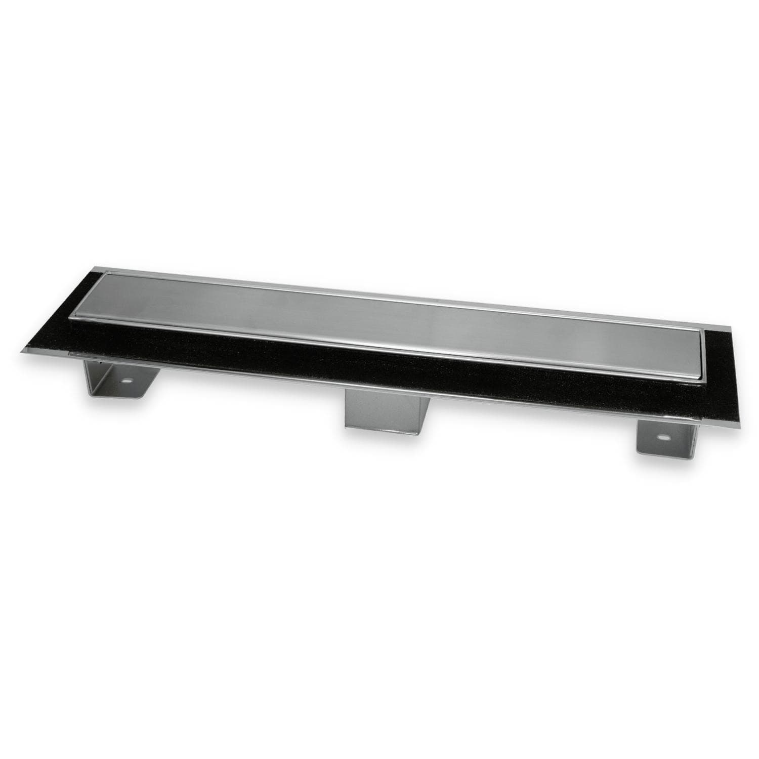 Canale Canaletta Pavimento Lineare Scarico Doccia Acciaio Inox Satinato Canalina - 6