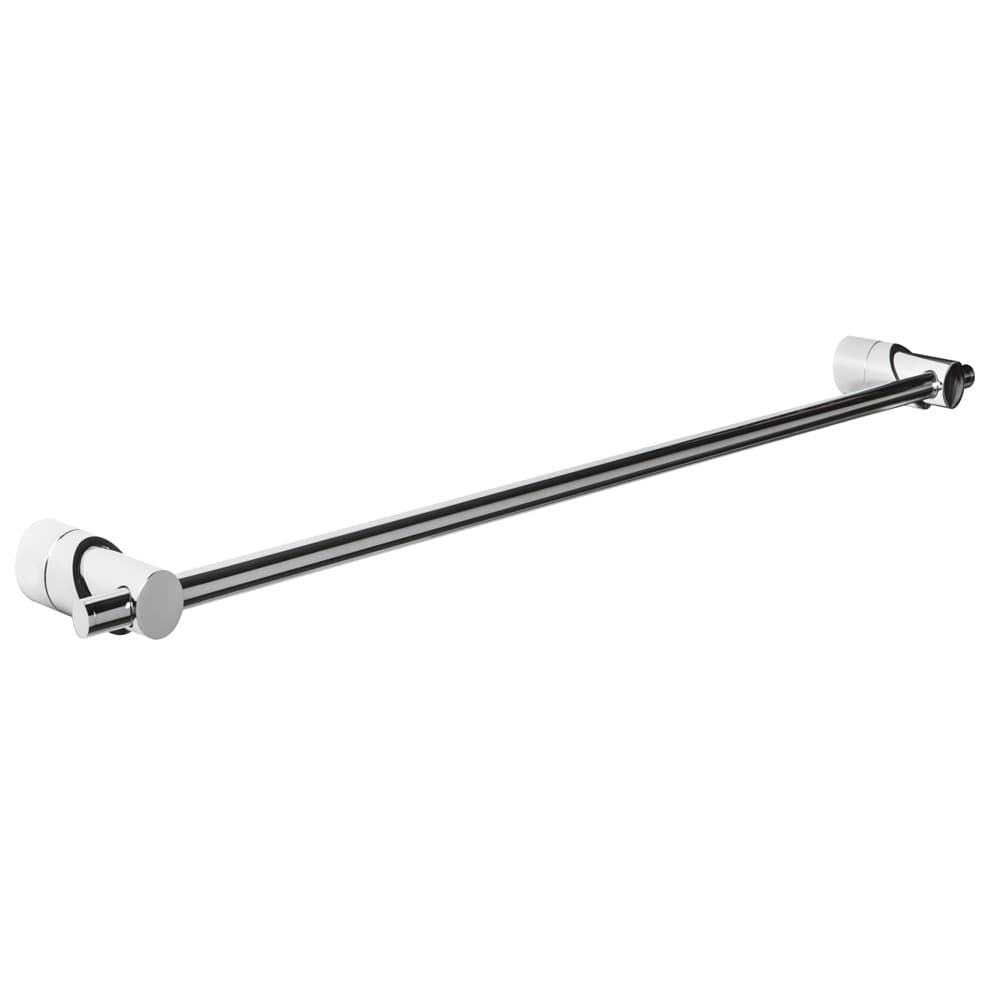 Porta Salviette Asciugamani da Parete in Ottone Cromato Accessori Bagno - 1