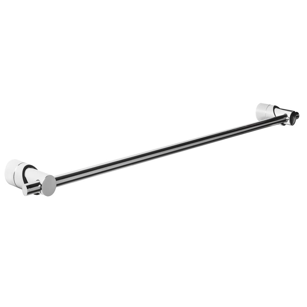 Porta Salviette Asciugamani da Parete in Ottone Cromato Accessori Bagno - 2