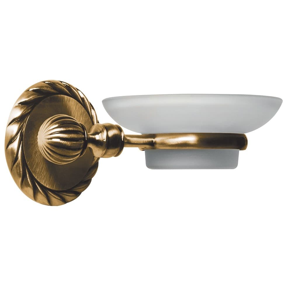 Porta Sapone Saponetta a Parete da Bagno Ottone Bronzato Accessori Alta Qualità