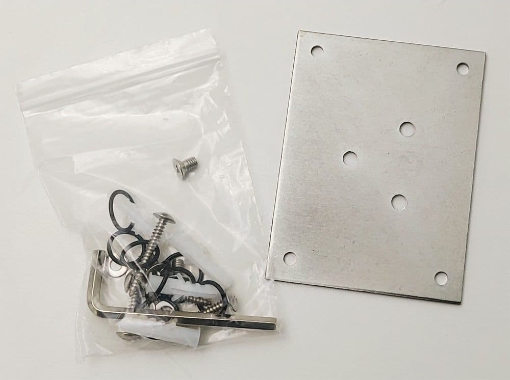 Soffione Doccia a Parete Acciaio Inox Punta Tonda Con Cascata - 6