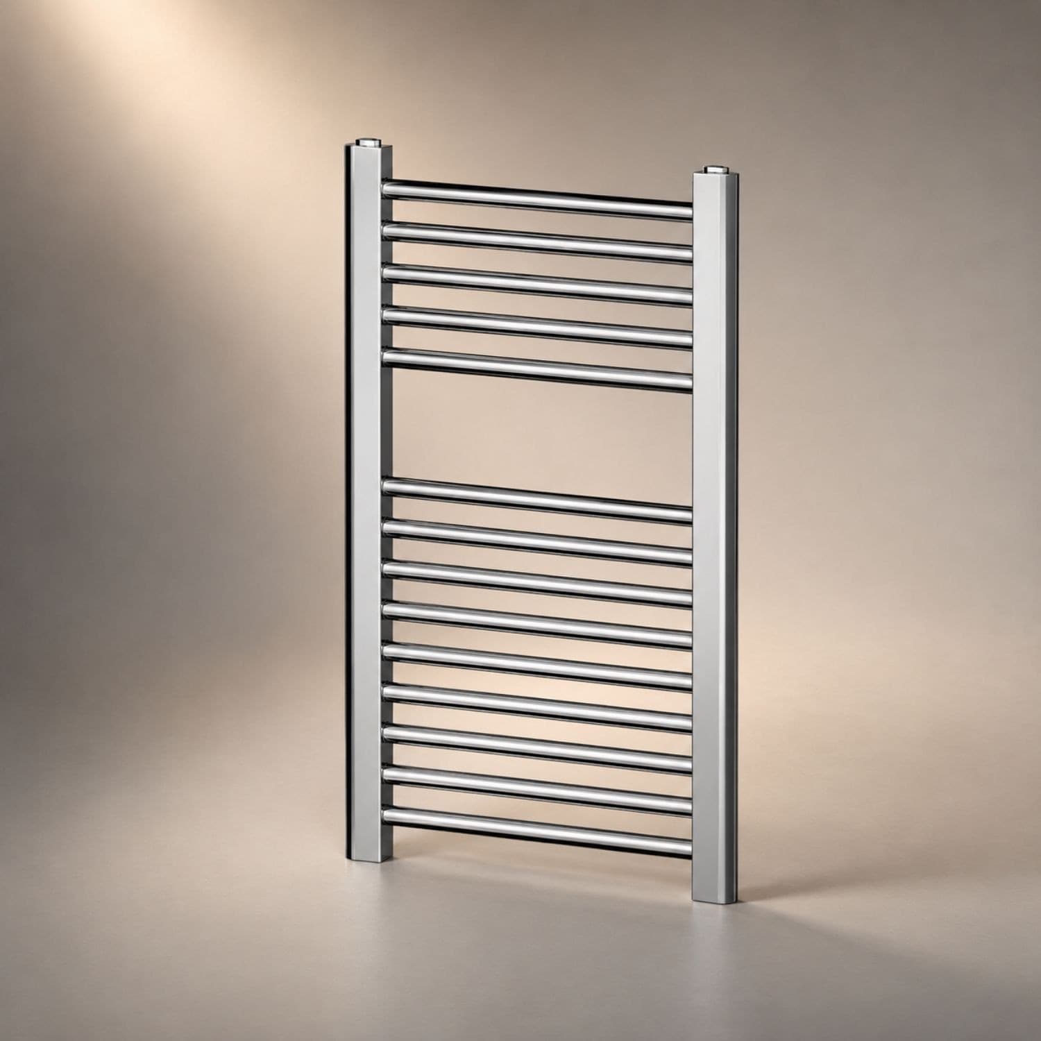 Termoarredo Bagno Cromato In Acciaio Per Scaldasalviette - 15