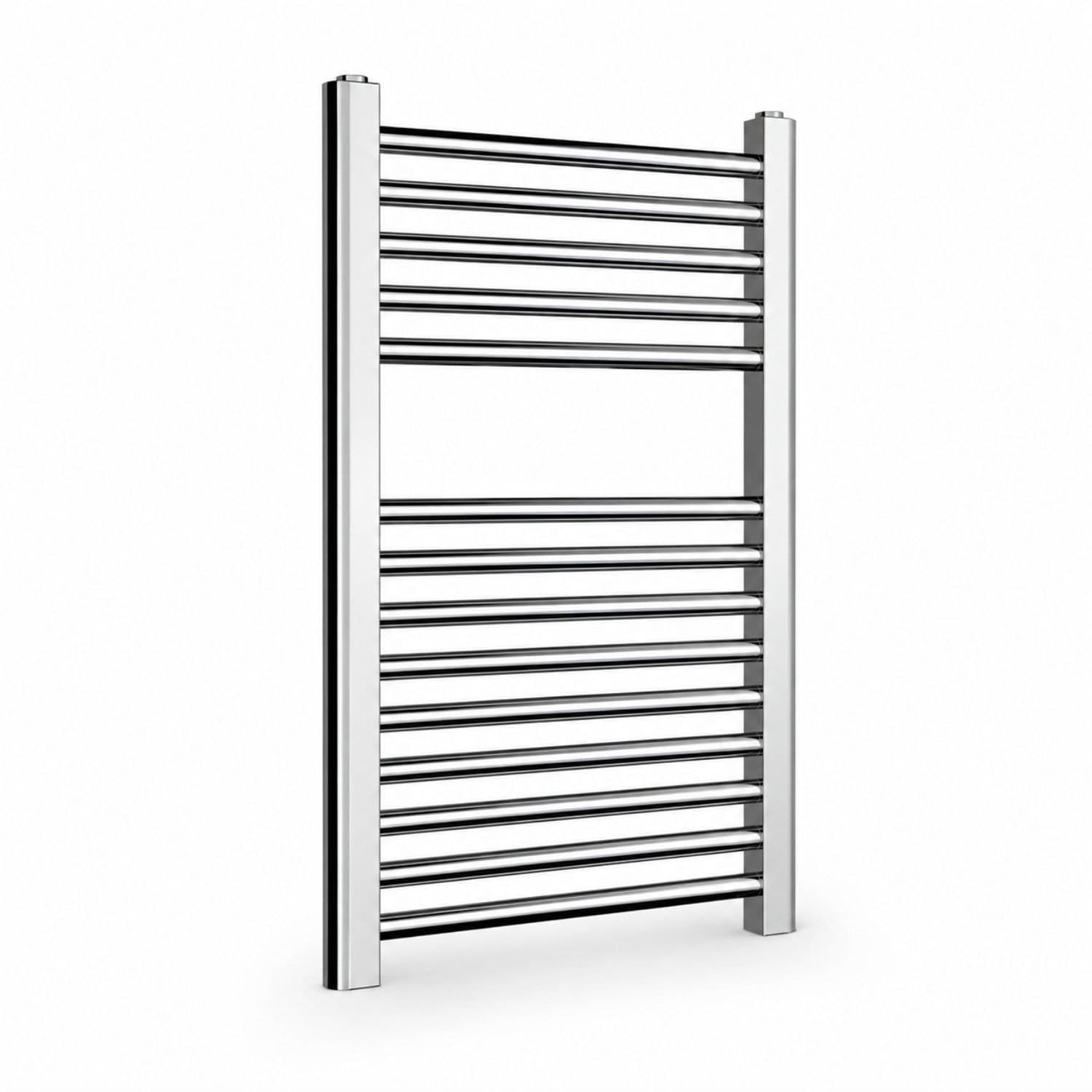 Termoarredo Bagno Cromato In Acciaio Per Scaldasalviette - 4