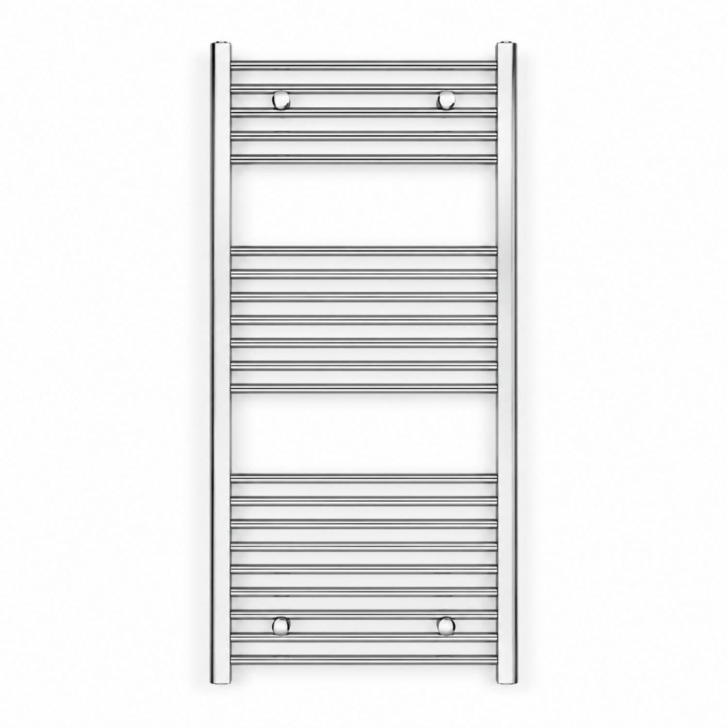 Termoarredo Bagno Cromato In Acciaio Per Scaldasalviette - 33