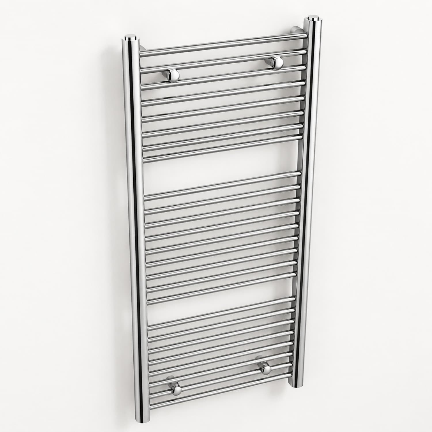 Termoarredo Bagno Cromato In Acciaio Per Scaldasalviette - 61