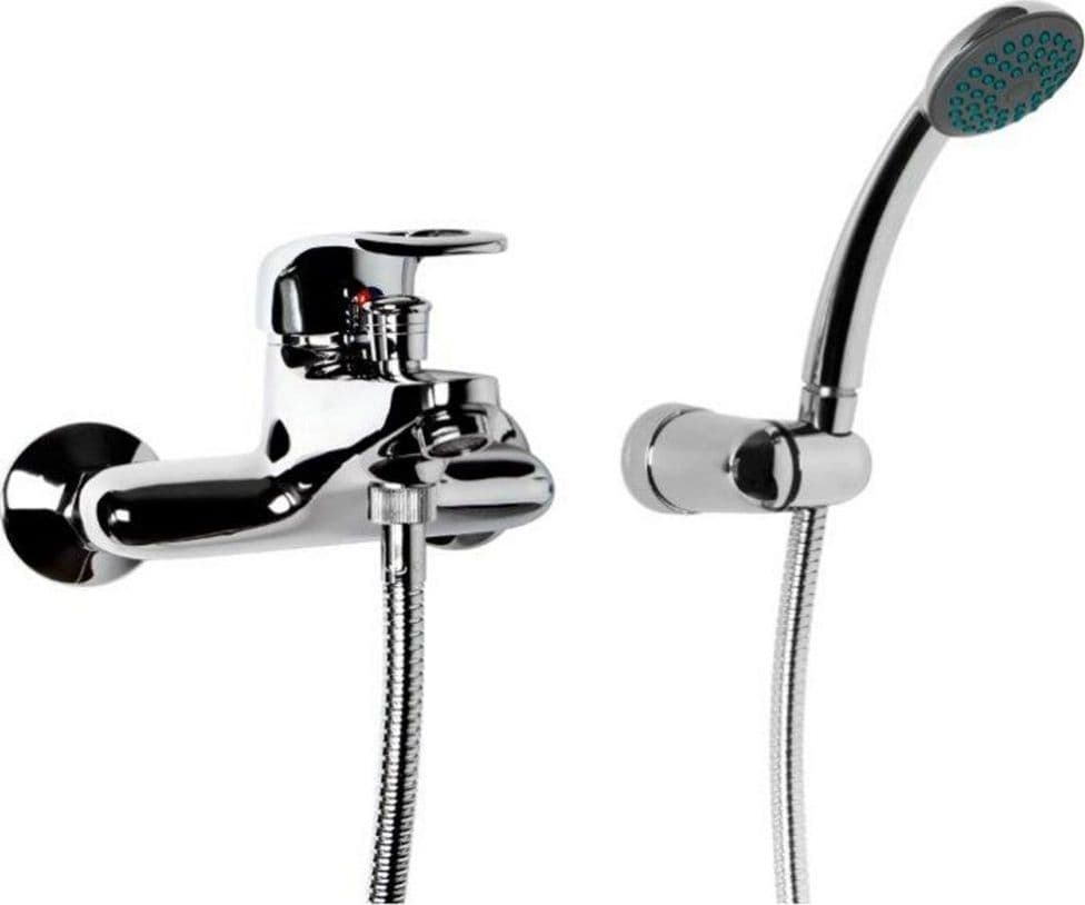 Miscelatore Esterno Vasca Con Deviatore Rubinetto Monocomando Cromato