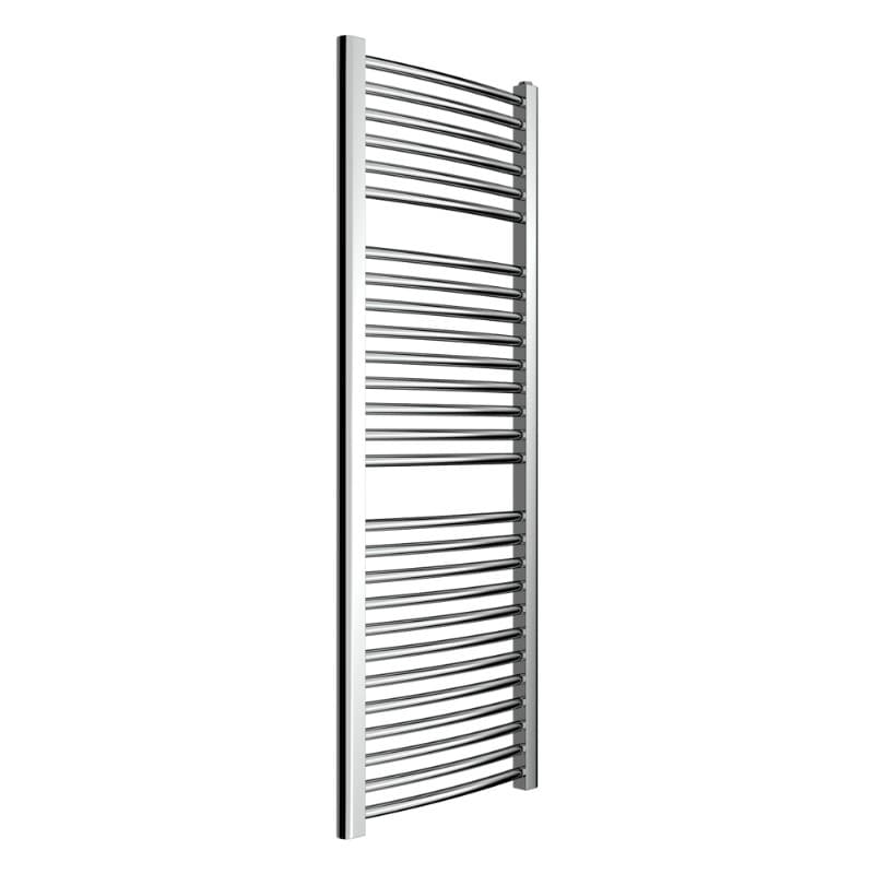 OGOMONDO Termoarredo Tucano Semicircolare Cromato Curvo 1200x500x450 Termosifone - 3