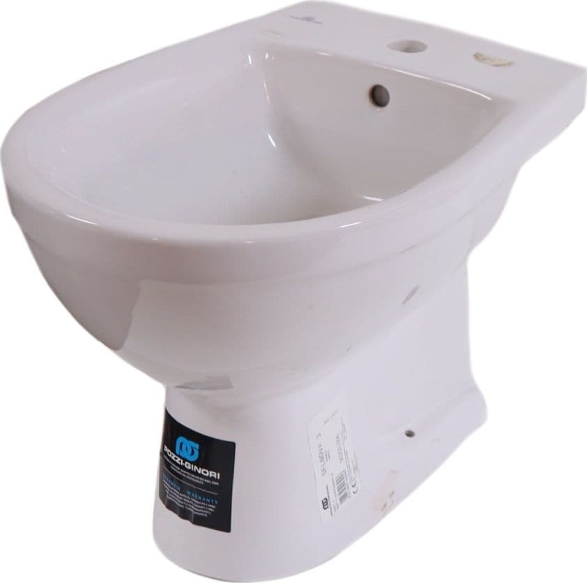 Bidet Bianco a Pavimento Pozzi Ginori Selnova 3 - 3