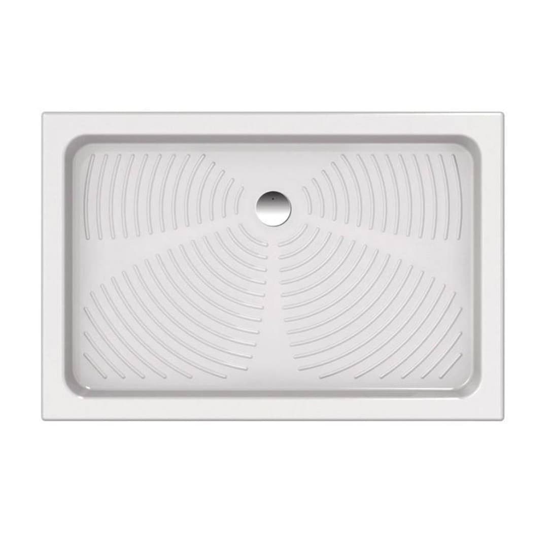 Piatto doccia in Porcellana Altezza 10 cm Bianco Quadrato o Rettangolare o Semicircolare - 8
