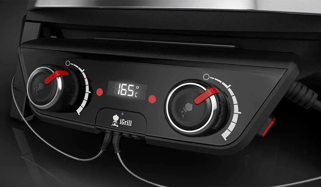 Weber Barbecue Elettrico Pulse 2000 Carrellato 2200 Watt Nero - 3