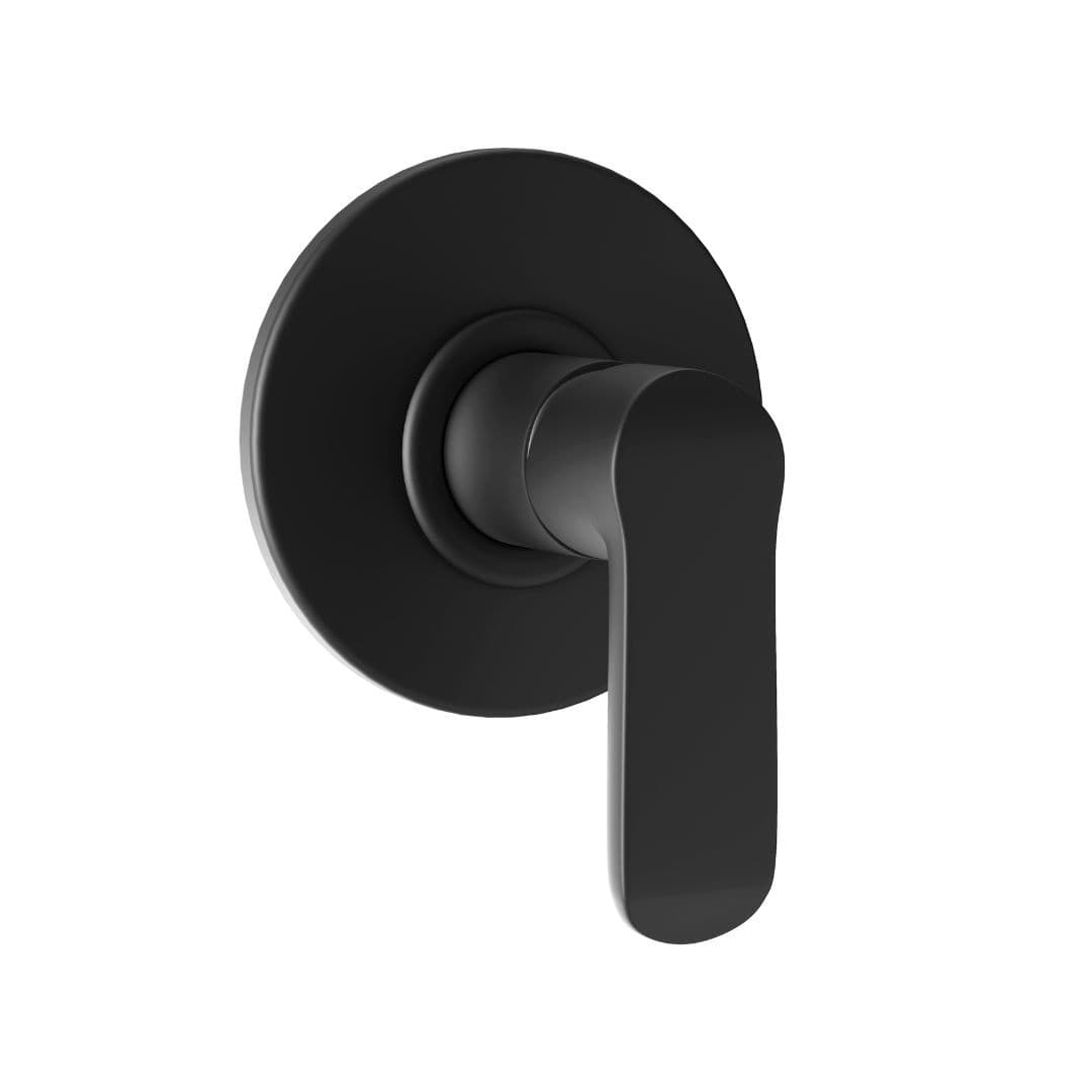 Miscelatore Doccia da Parete Puma ad Incasso Ottone Colore Nero Opaco Bagno - 4