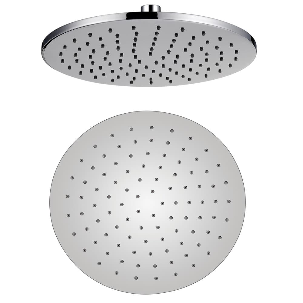 Ogomondo Soffione Doccia LED Round Tondo Monogetto In Ottone Cromato 8 mm - 5