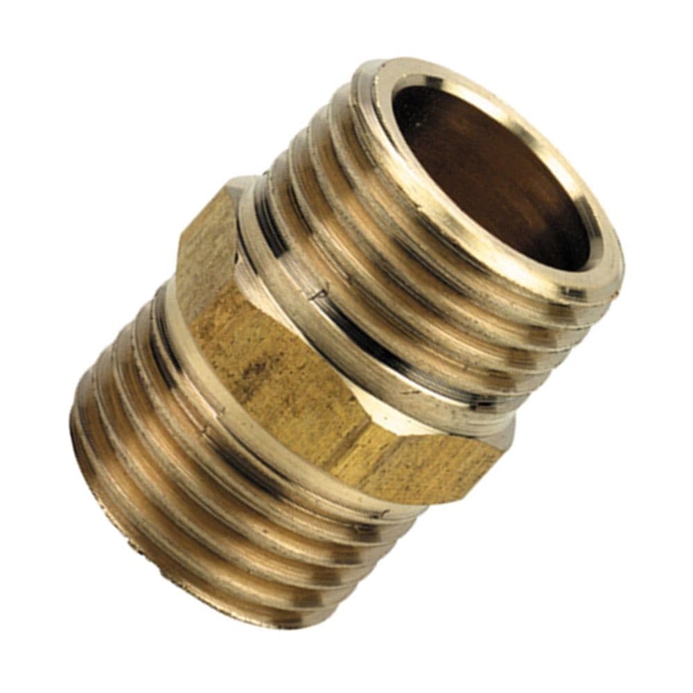 Raccorderia per idraulica raccordo maschio maschio nipple in ottone 3/4" - 2