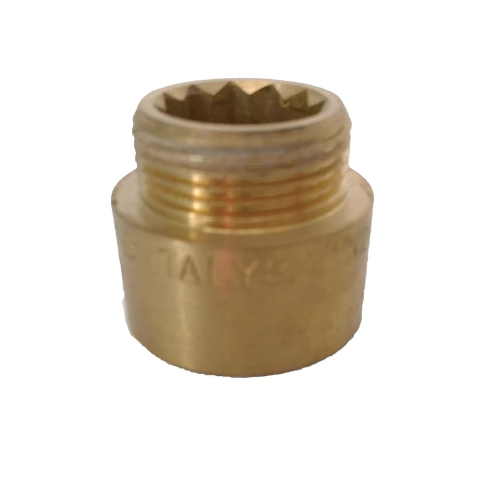 Raccorderia Raccordo Prolunga Ottone Giallo M F Alta Qualità - 6