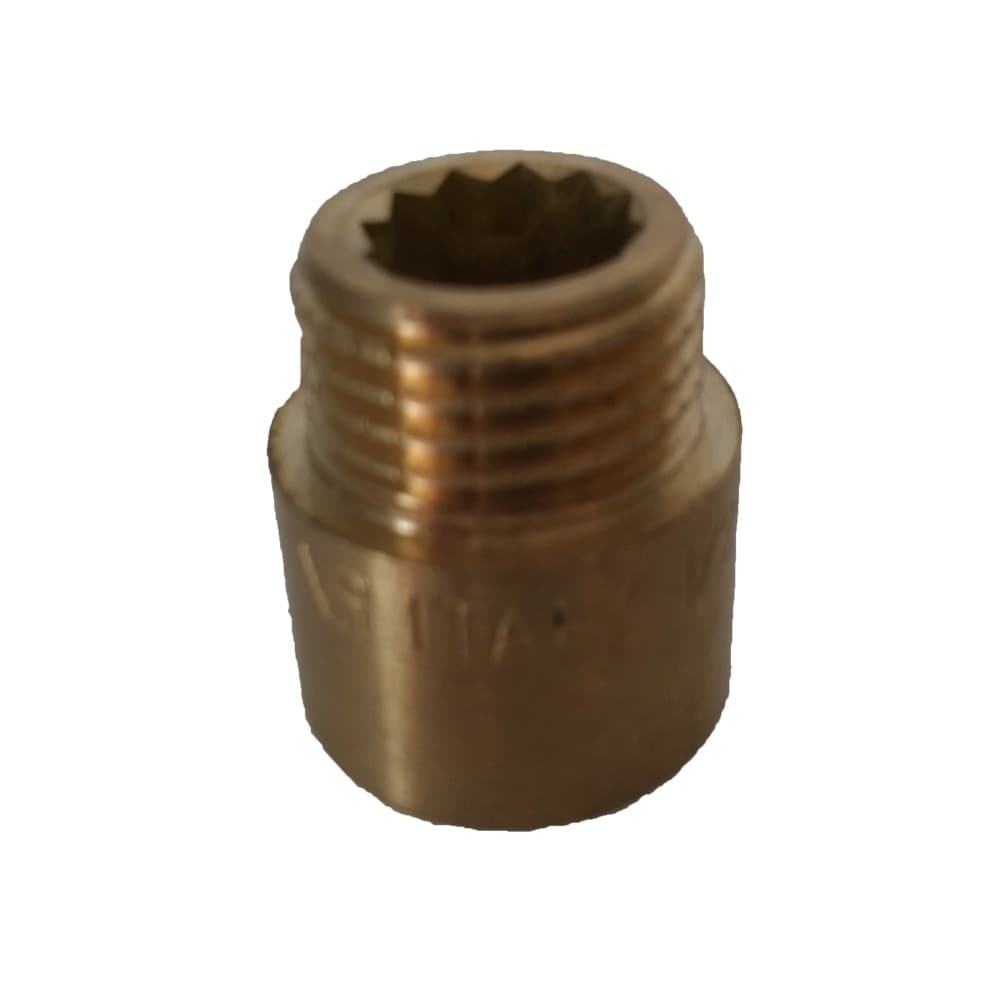 Raccorderia Raccordo Prolunga Ottone Giallo M F Alta Qualità - 3