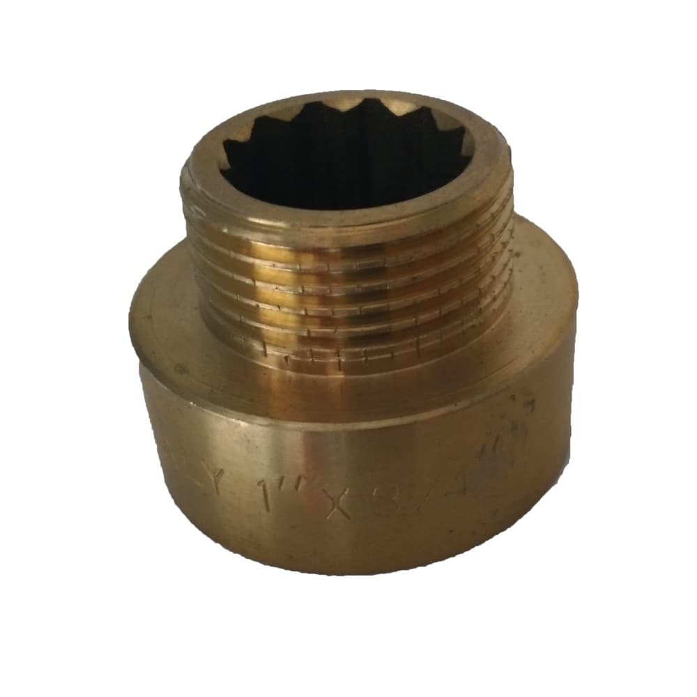 Raccorderia Raccordo Riduzione Ottone Giallo M F Alta Qualità Varie Misure - 4