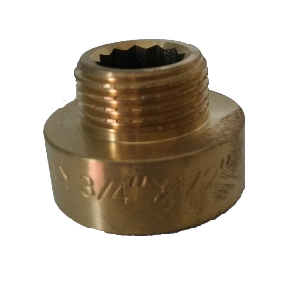 Raccorderia Raccordo Riduzione Ottone Giallo M F Alta Qualità Varie Misure - 2