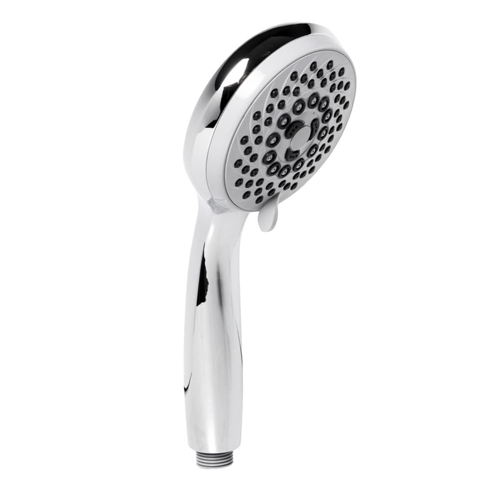 Doccetta Soffione Vasca Doccia 5 Funzioni Multigetto Anticalcare Abs Cromato - 2