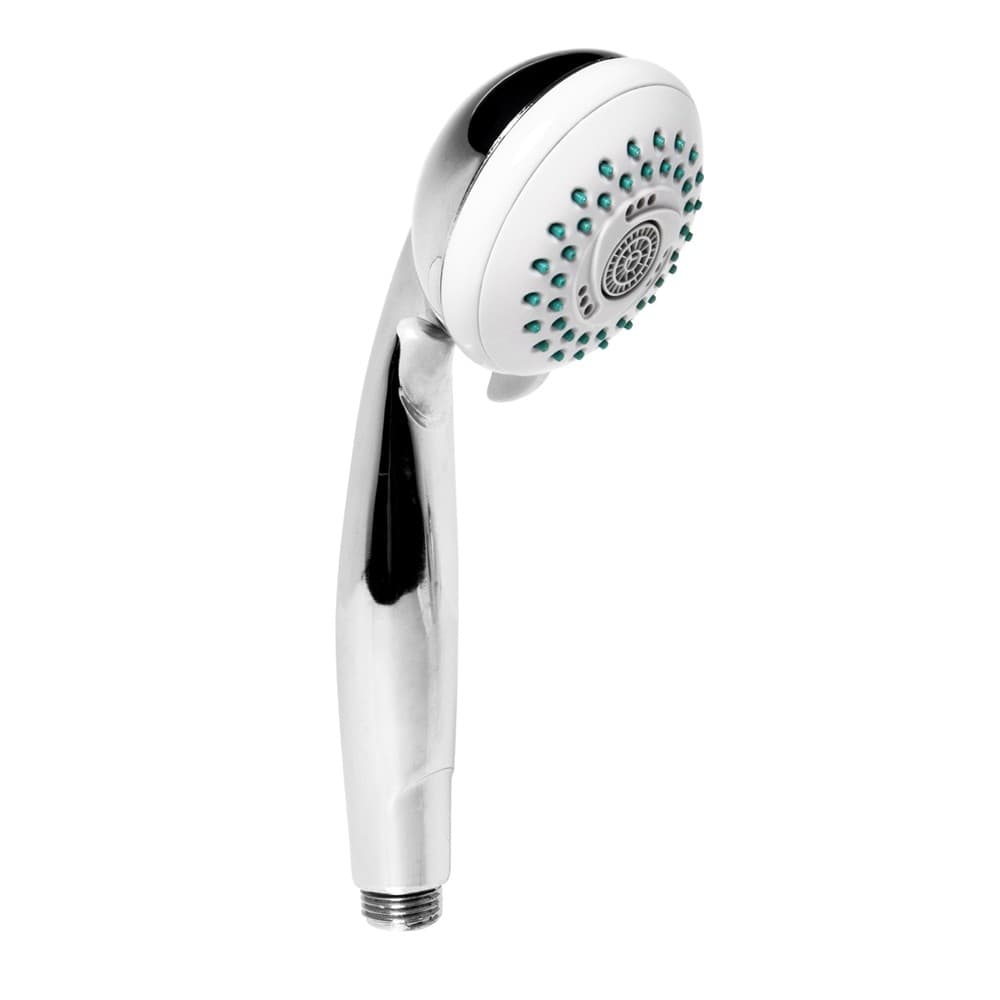 Doccetta Soffione Vasca Doccia 3 Funzioni Multigetto Anticalcare Abs Cromato - 2
