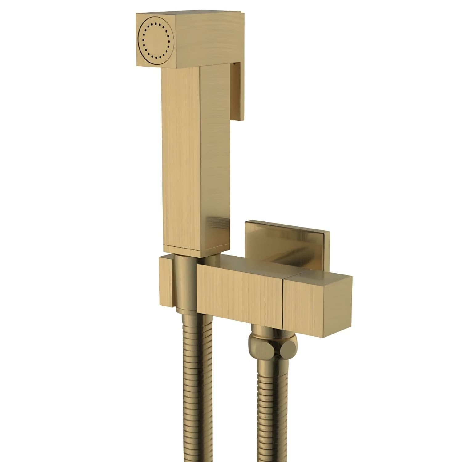 Idroscopino Wc Doccetta Ottone Portatile ShutOff Monogetto Con Leva Ogomondo Kit - 134