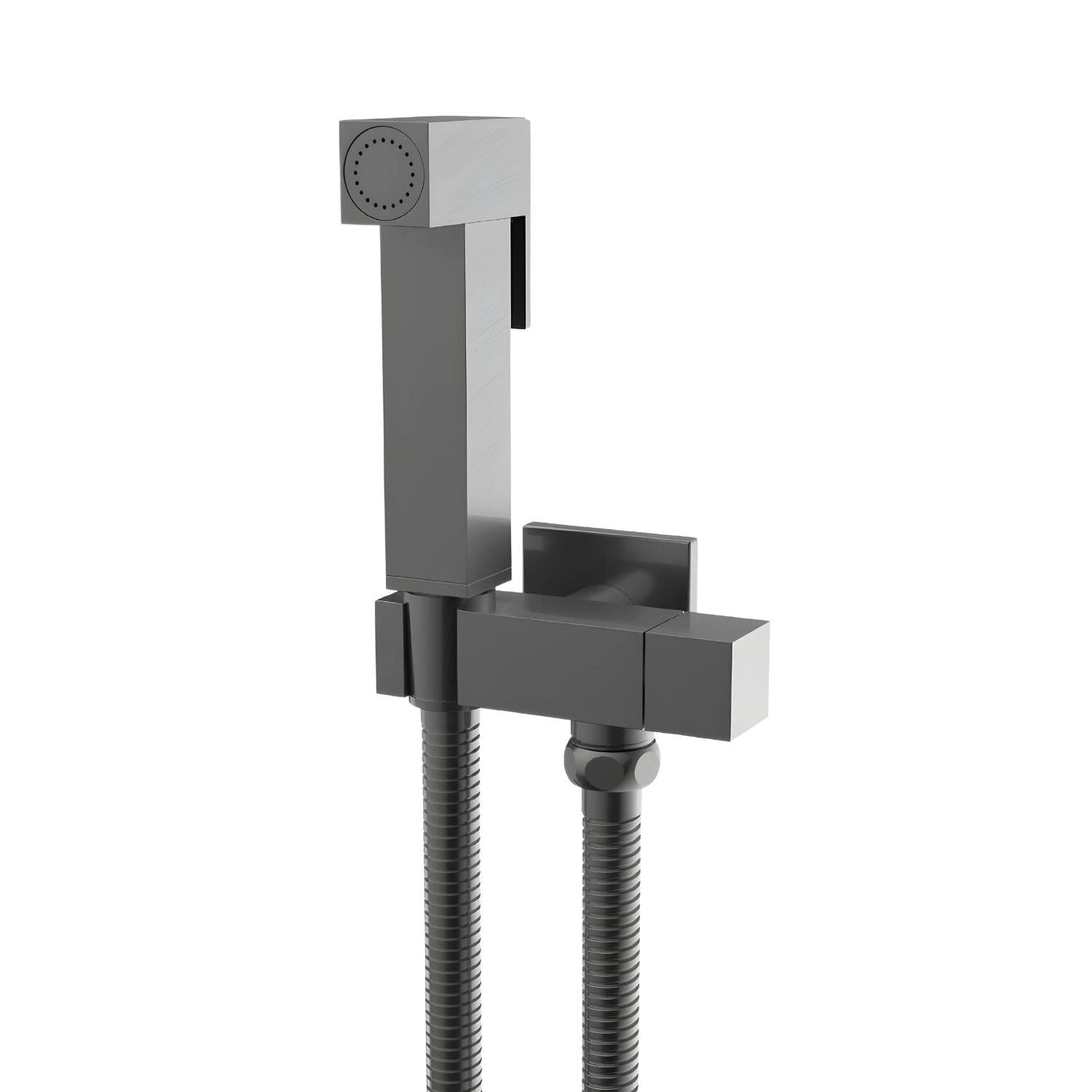 Idroscopino Wc Doccetta Ottone Portatile ShutOff Monogetto Con Leva Ogomondo Kit - 67