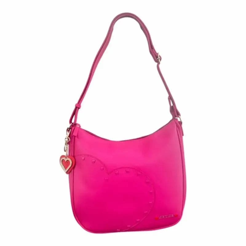 LO-141 BORSA A SPALLA Love To Love Fucsia 0000000549