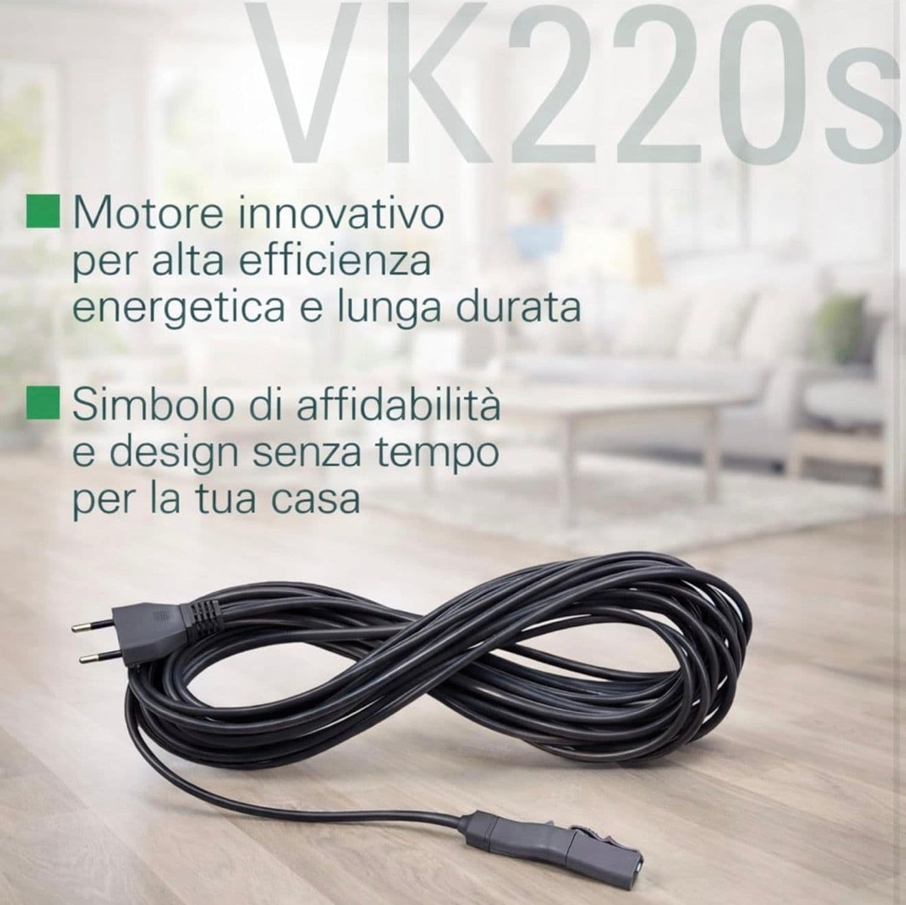 Folletto Vk 220s NUOVO completo originale, + 6 SACCHETTI ORIGINALI - 3