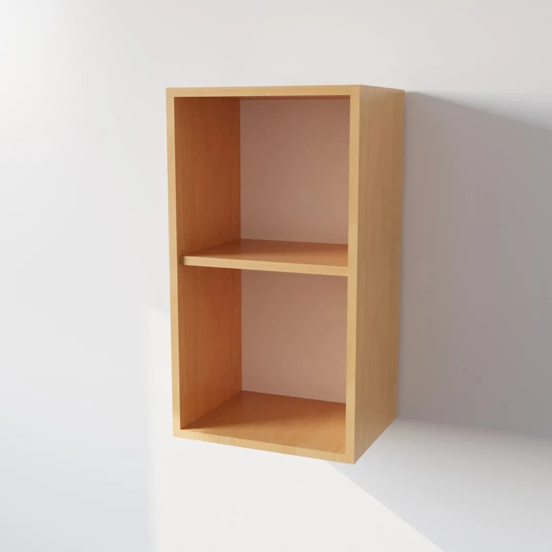 Pensile Cucina in Legno Nobilitato Faggio con 1 Anta Altezza 72 cm - 4