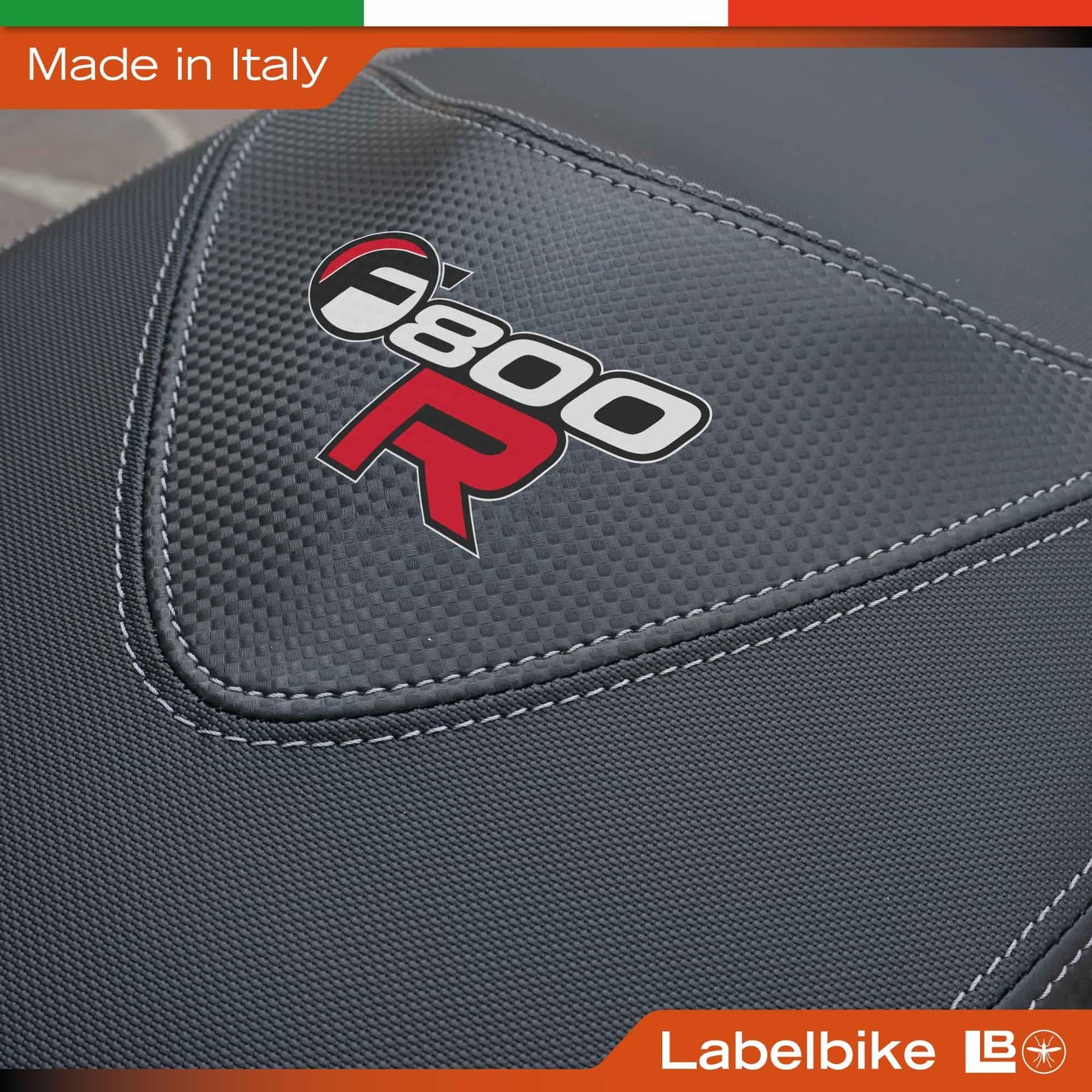 Rivestimento sella fodera coprisella moto compatibile con BMW F 800 R - 3