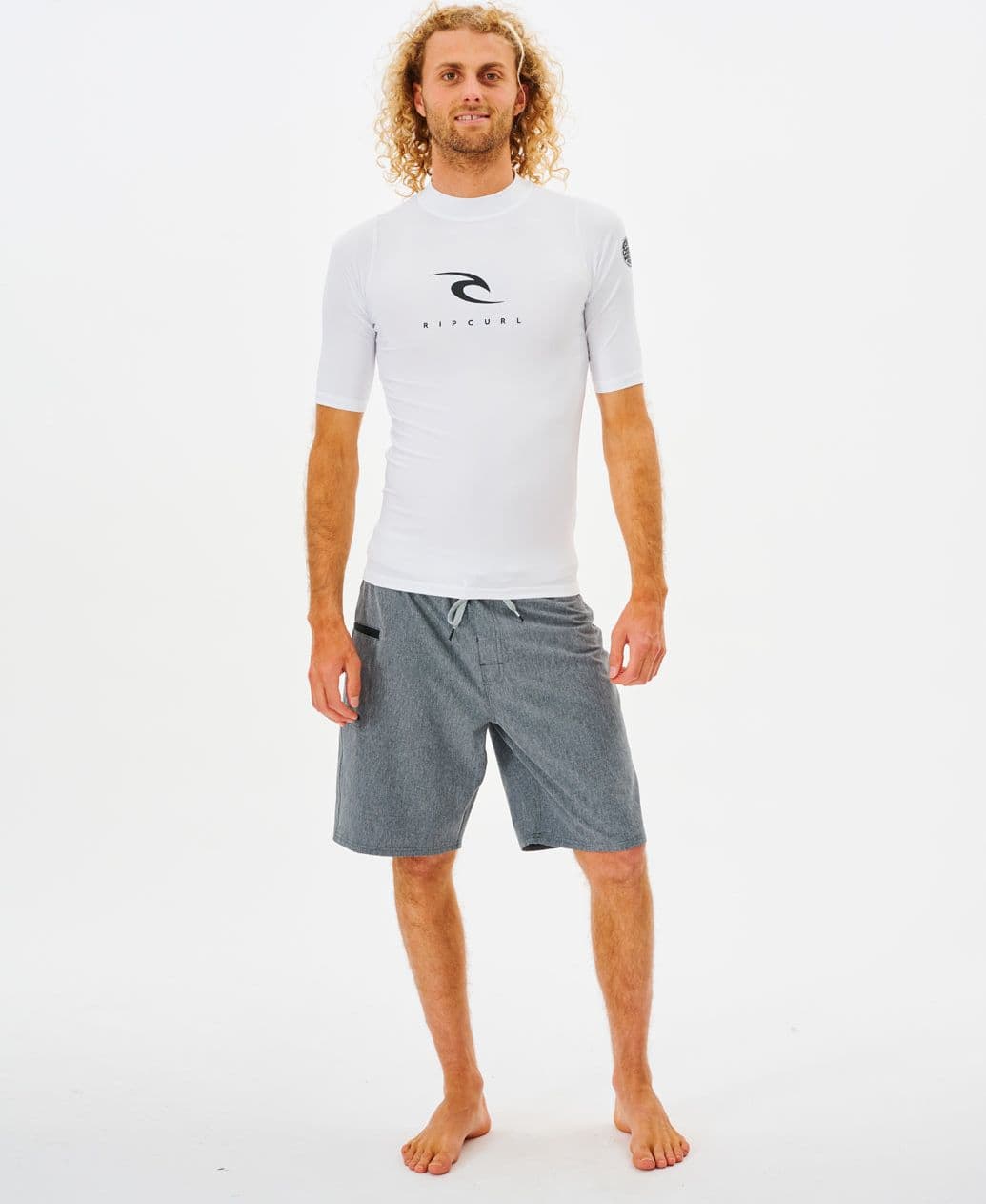 Lycra Rip Curl Waves UPF Manica Corta - 6