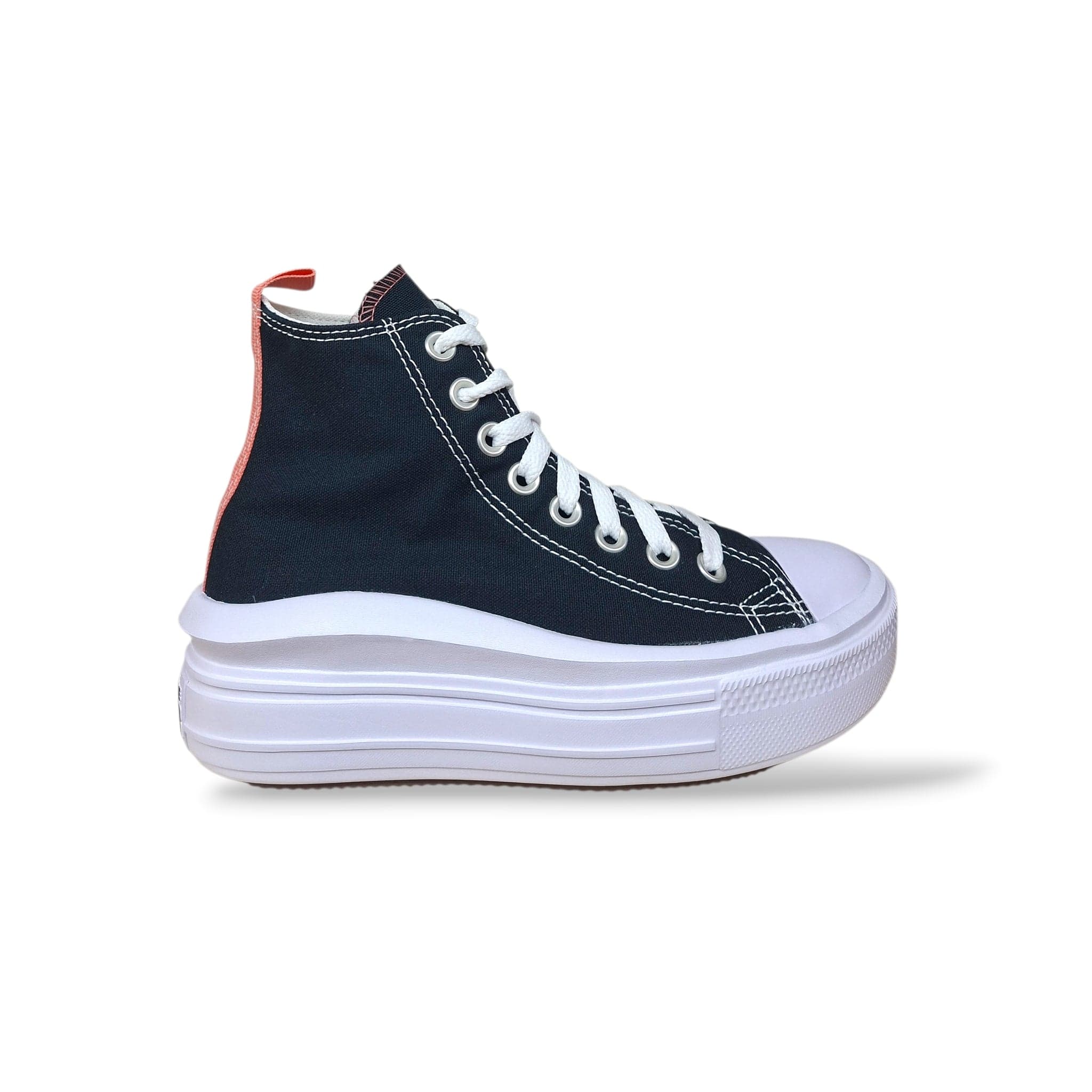 Sneakers Converse Chuck Taylor Platform 271716C Nero Rosa Donna e Ragazza | Zeppa Contemporanea - 1