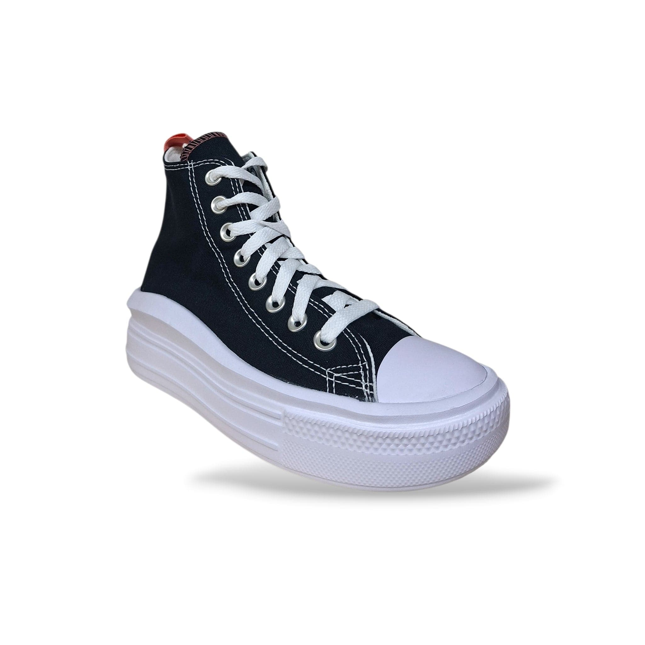 Sneakers Converse Chuck Taylor Platform 271716C Nero Rosa Donna e Ragazza | Zeppa Contemporanea - 2
