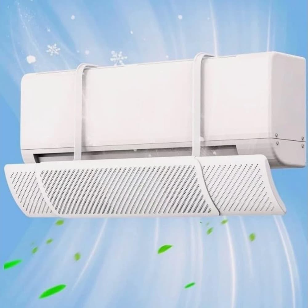 DEFLETTORE UNIVERSALE ARIA CONDIZIONATA ALLUNGABILE REGOLABILE CLIMATIZZATORE CASA UFFICIO - 1