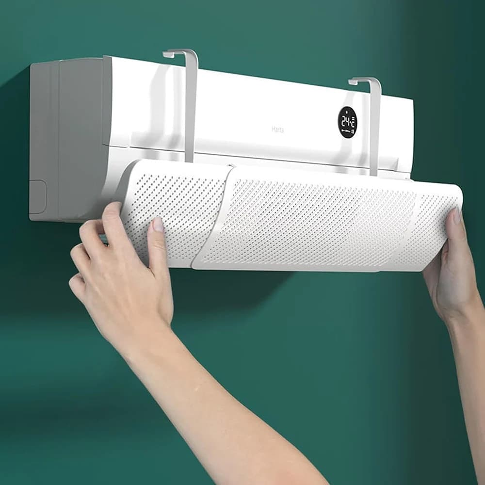 DEFLETTORE UNIVERSALE ARIA CONDIZIONATA ALLUNGABILE REGOLABILE CLIMATIZZATORE CASA UFFICIO - 12