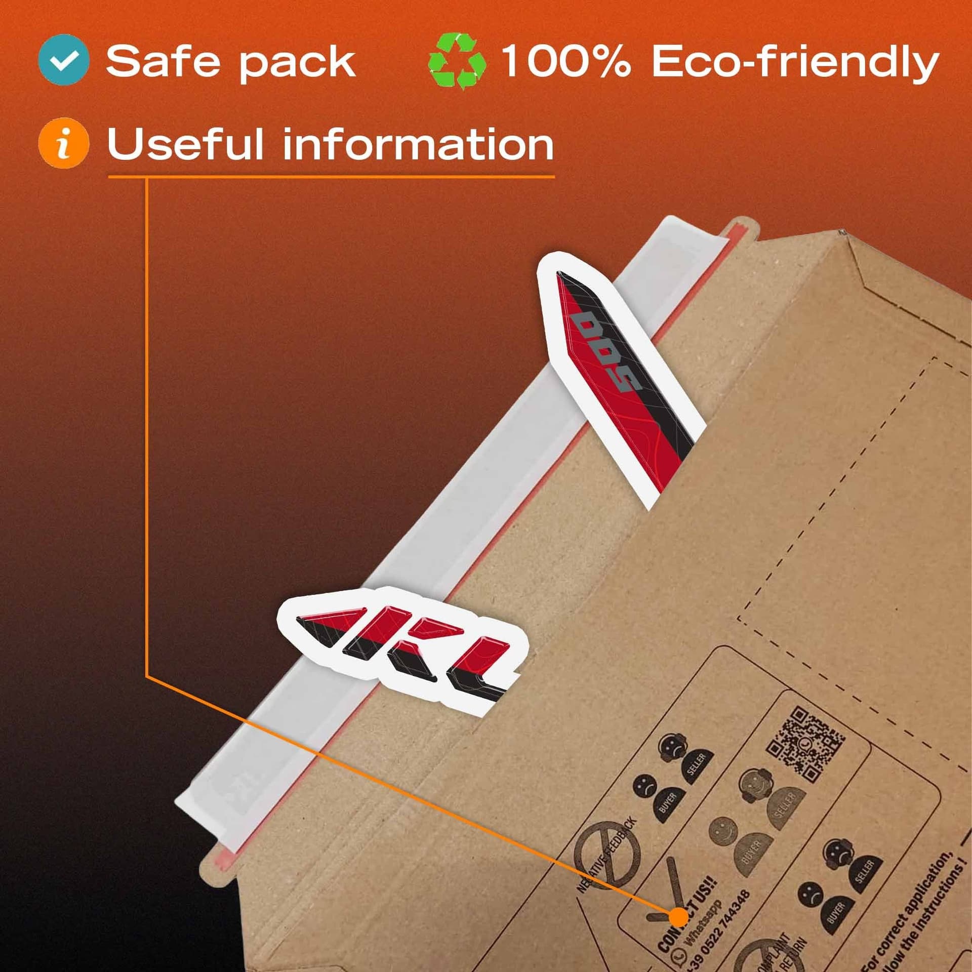 Adesivo 3D Protezione Muso Frontale moto compatibile con Kawasaki KLE500 - 6