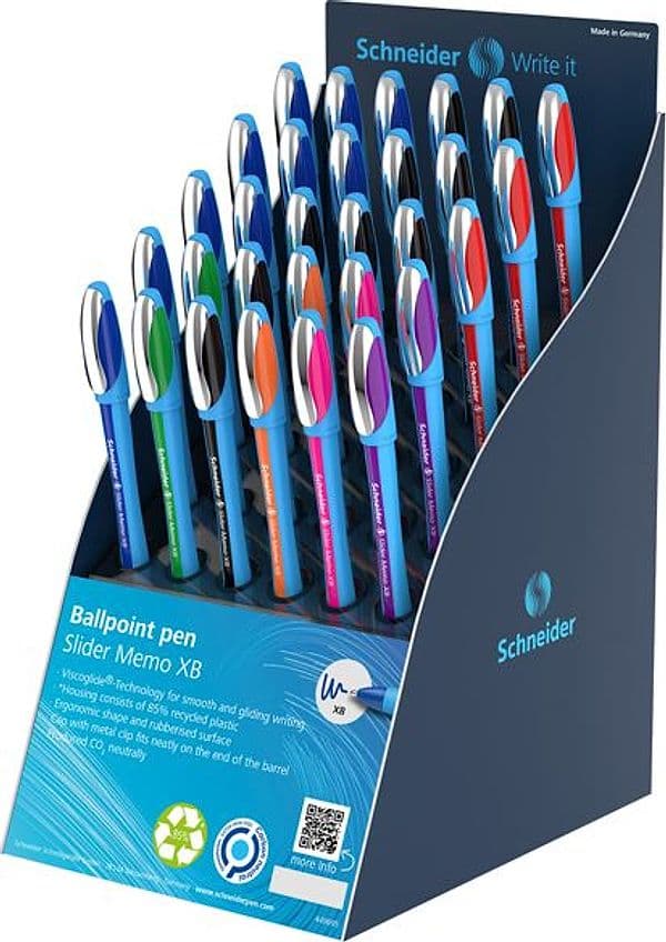 Expo 30 sfera Slider Memo XB colori assortiti - Schneider