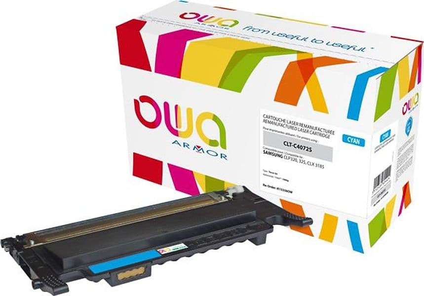 TONER CIANO PER SAMSUNG CLP320 325 - 2
