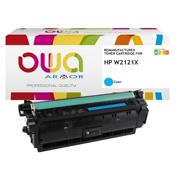 Armor Toner Ciano per Color LaserJet Pro flow M578-Pro MFP M554-Pro MFP M555 - 2