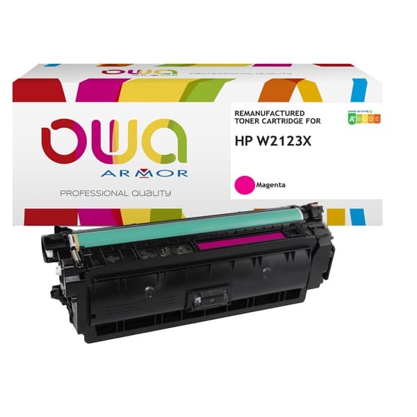 Armor Toner Magenta per Color LaserJet Pro flow M578-Pro MFP M554-Pro MFP M555 - 2