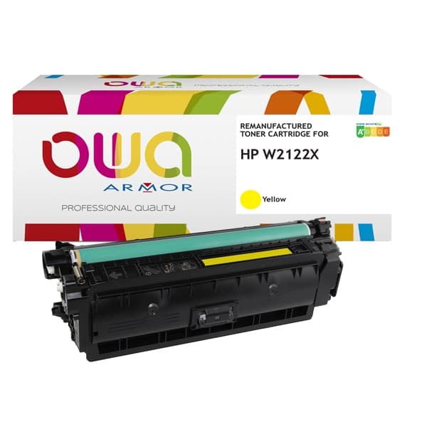 Armor Toner Giallo per Color LaserJet Pro flow M578-Pro MFP M554-Pro MFP M555 - 2