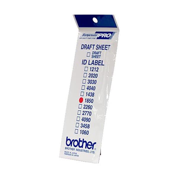Etichette (18x50 mm Brother per Stamp Creator