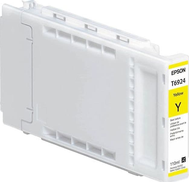 TANICA INCHIOSTRO A PIGMENTI GIALLO EPSON ULTRACHROME XD (110ML - 2