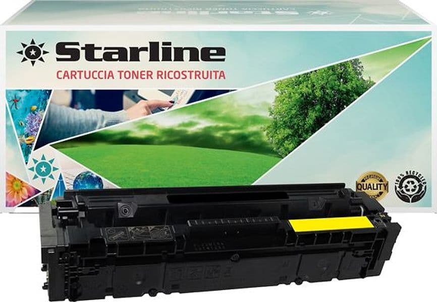 Starline Toner Giallo per HP Color laserjet pro M155-M180-M183_2.500 pag - 2