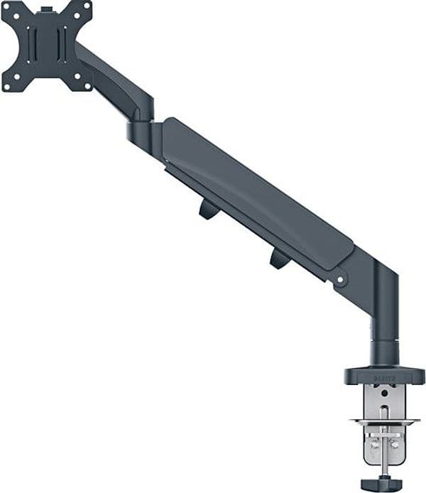 Braccio salvaspazio  per monitor singolo grigio scuro Leitz