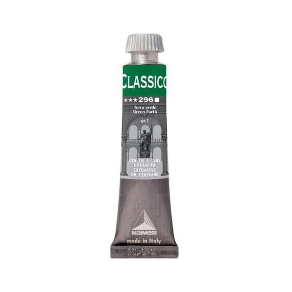 Colore a olio extrafine 20ml terra verde Maimeri - 2