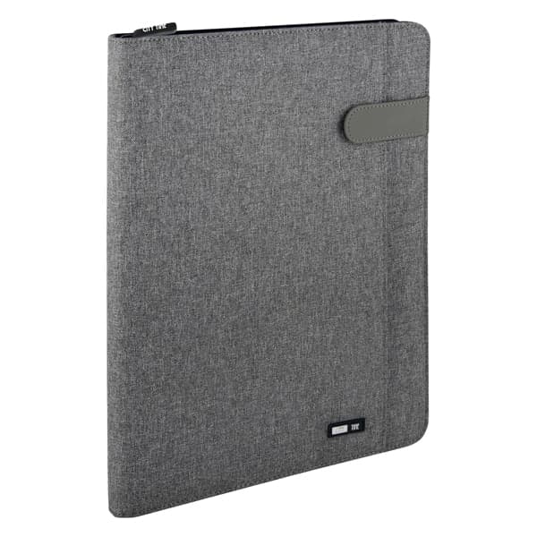 Portablocco Flap tessuto tecnico f.to A4 grigio City Time - 2