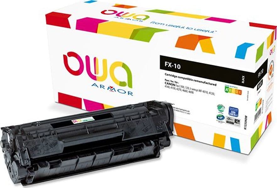 TONER NERO ARMOR PER CANON Fax L100 120 I-sensys MF 4010 4120 4140 4150 4270 - 2