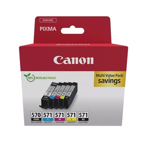 Canon Cartuccia PGI570/CLI-570 PGBK/M/Y/C - 2